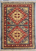DNI HOME handmade rug 30AL-735, size 1.11 x 2.8