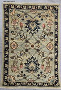 DNI HOME handmade rug 30AL-738, size 1.11 x 2.11