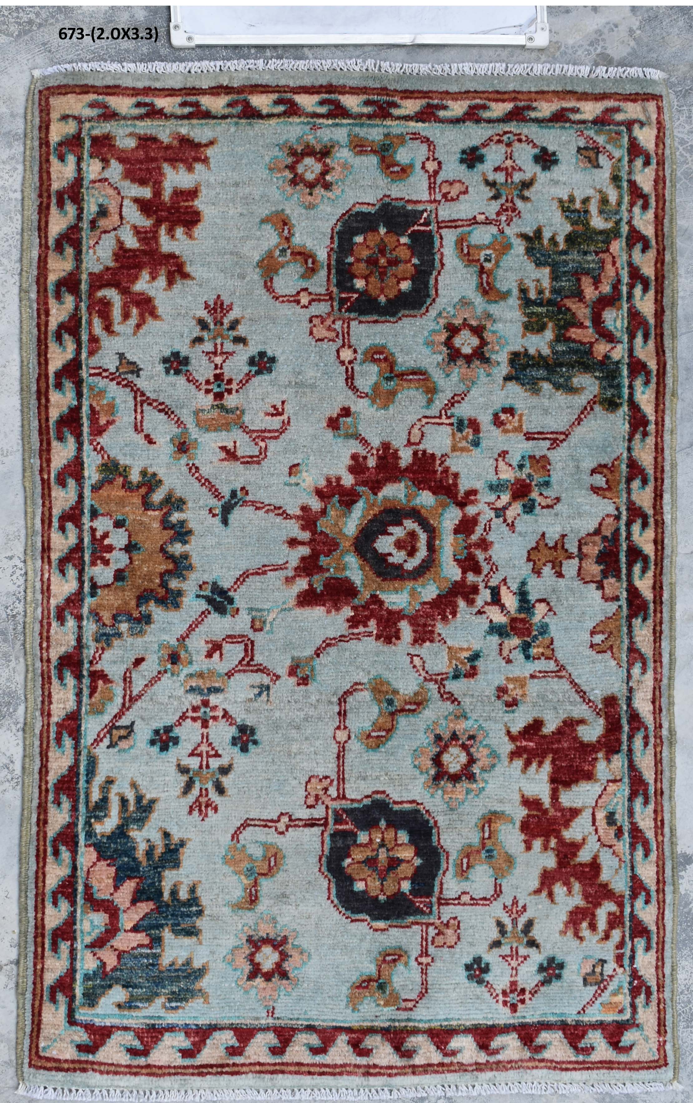DNI HOME handmade rug 673, size 2.0 x 3.3